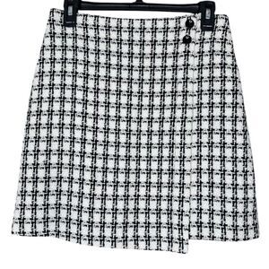 |EUC| VINCE CAMUTO Overlap Twill Mini Skirt